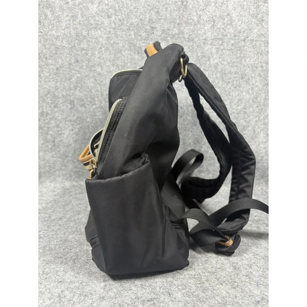 TWELVElittle Companion Backpack Medium Black Nylon Celestial Lining